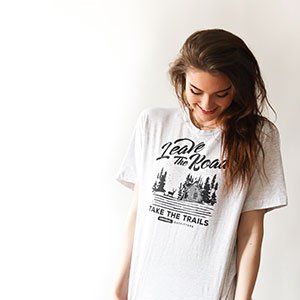 Happy Girl Tshirt With White Color